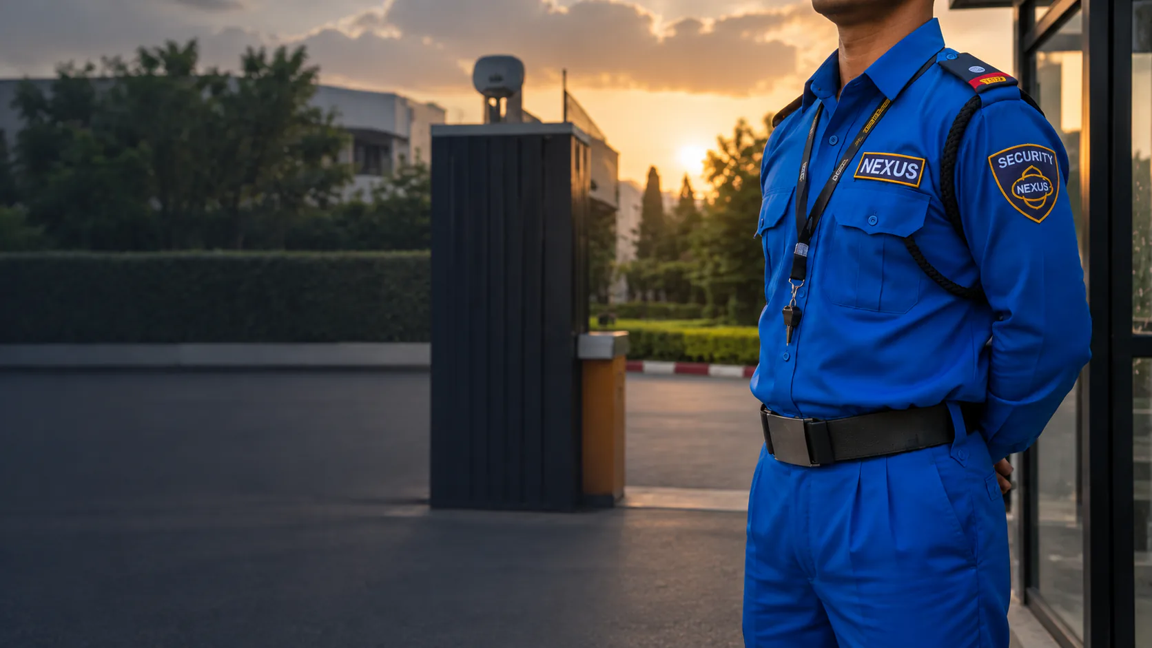 Nexus-branded Security guard