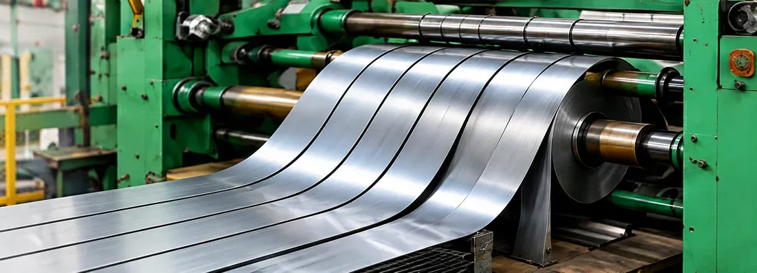 Coil slitting at Nexus Fabrication